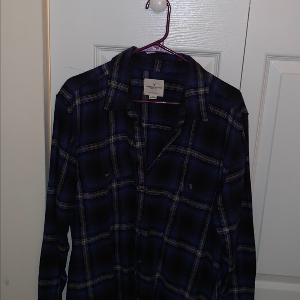 Women’s flannel button down